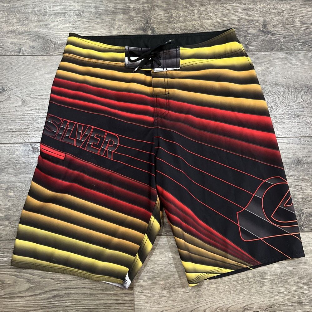 Vintage Y2K Quiksilver Board Shorts Surf Swim Trunks - Men’s 34